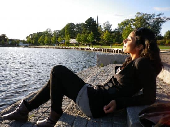 Lounging in Sweden