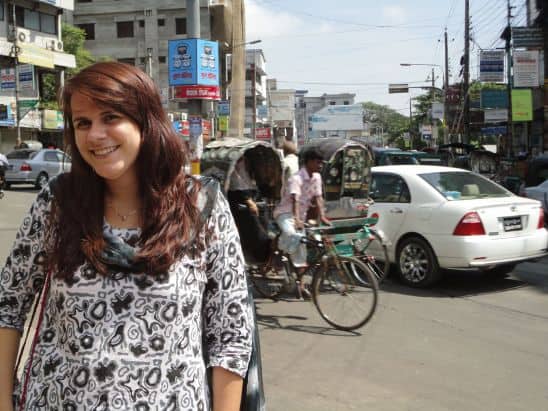 Kelsey in Chittagong