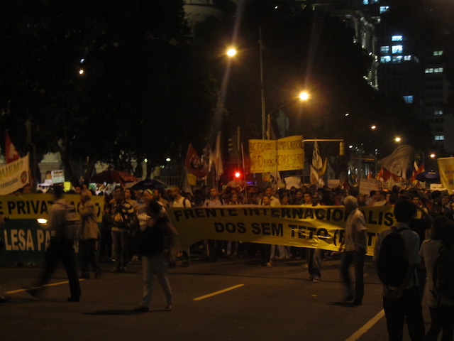 Reflections on the Recent Brazil Protests