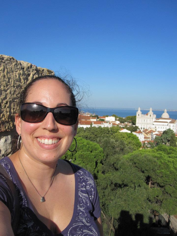 On the rampart of Castle of São Jorge, Lisbon, How Do I Afford to Travel So Much?