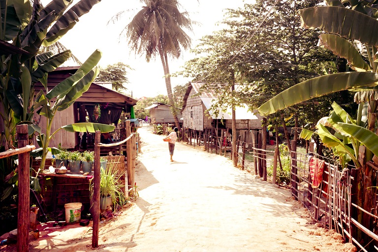 village in cambodia