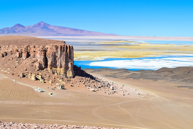 Bus Travel: Waving Down a Bus Outside the Atacama Desert