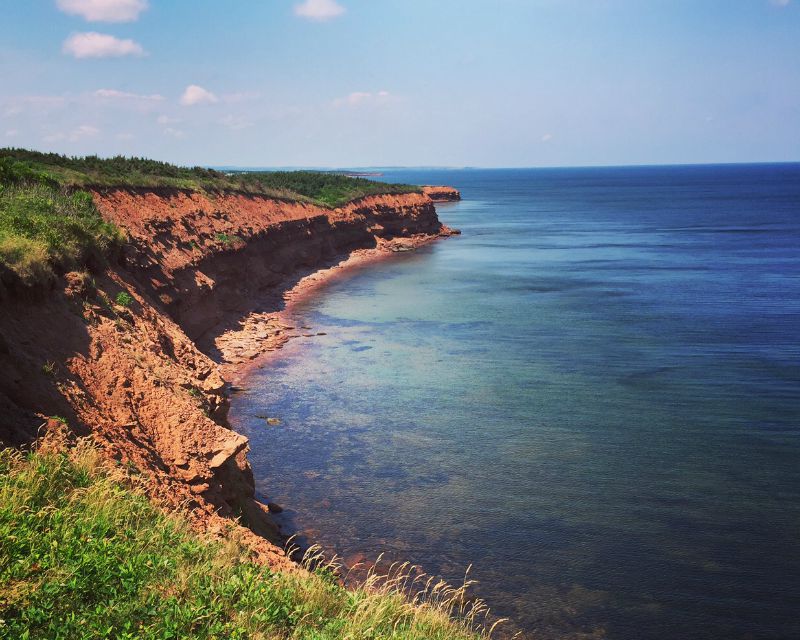 The stunning coastal view from PEI National Park