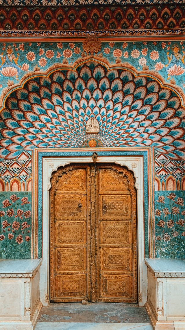 Misogyny in India: My Voice was Silenced and My Son Stolen. Photo of door in India.