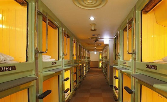 My Capsule Hotel Experience in Japan