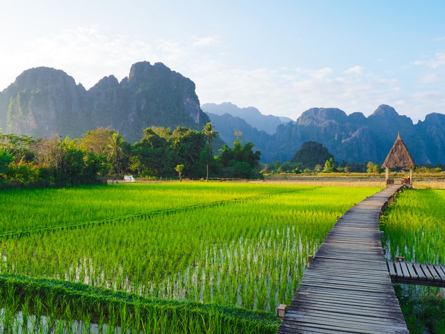 A Foreign Woman Living in Laos