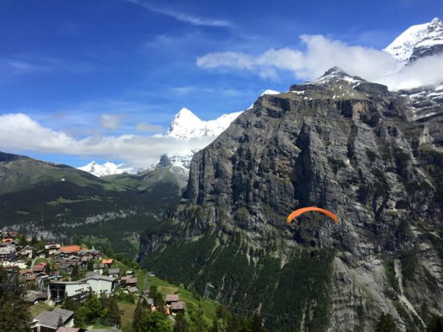 Daring to fly in the Swiss Alps/ Writing and Hiking Retreat