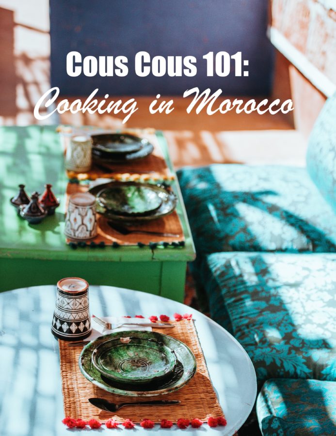 Cooking in Morocco