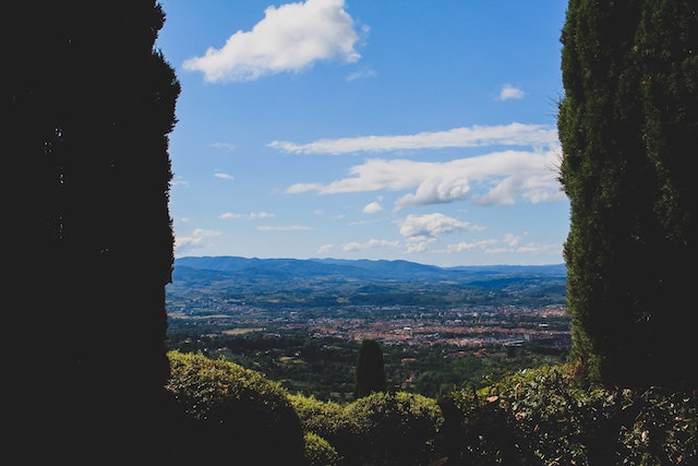 A Tent with a View, in Florence, Italy