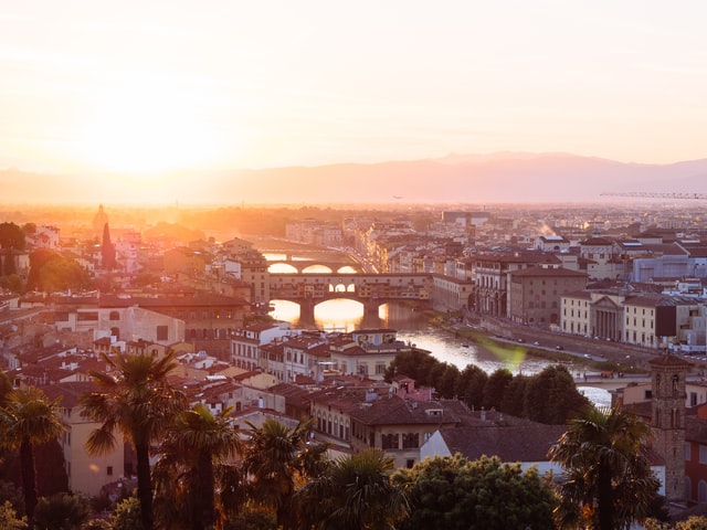  The Verge of Dawn in Florence